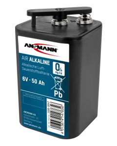 Zinc-Air Alkaline Battery 4R25